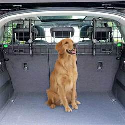 Car pet isolation net, car guardrail, dog safety fence, trunk partition net, universal for front and rear SUV cars