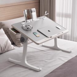 Adjustable and Foldable Bed Desk for Students to Study and Write, Suitable for Dorms, Simple and Convenient for Home Use, Small Desk for Bay Windows