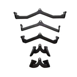 Pull-Down Bar for Back Exercises, Gym Equipment Set, Plastic-Coated Back Training Tool Handle