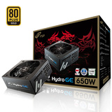 FSP rated 650W hydro ge650 10 year warranty / gold certification
