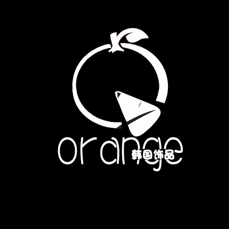 桔子家韩国饰品的LOGO