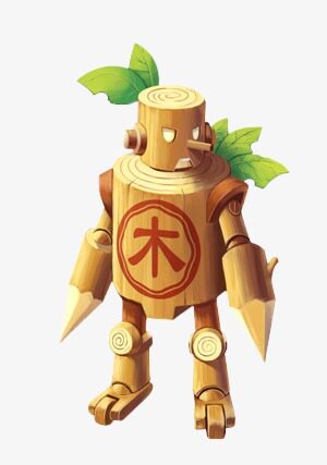 木头人宠物用品店的LOGO
