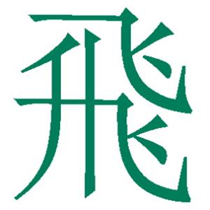 飞钒健康美食铺的LOGO
