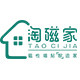 淘磁家磁性墙贴的LOGO