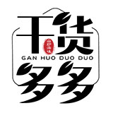 干货多多食品店的LOGO