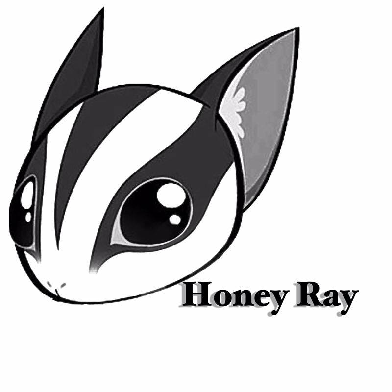 HoneyRay Pets studio的LOGO