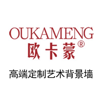 佛山欧卡蒙岩板背景墙厂家店