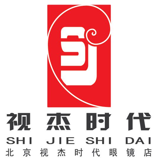 北京视杰时代眼镜店的LOGO