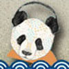 PAPER PANDA 胖大的手工店的LOGO