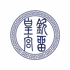 钦留皇宫原创汉服鞋的LOGO