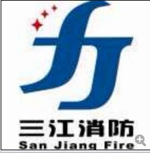 三江消防器材品牌直销店的LOGO