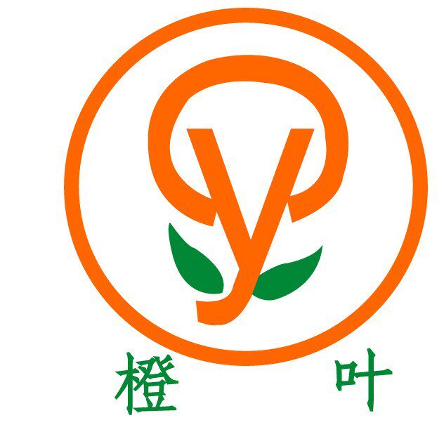 生态科技新城橙叶日化用品厂的LOGO
