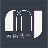 蜜简手绘油画店的LOGO