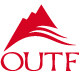 OUTF户外服装直销店的LOGO