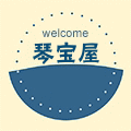 琴月工艺品商行的LOGO