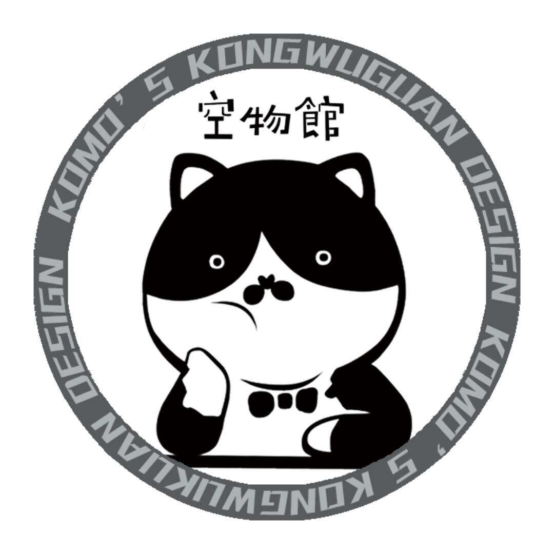 Komos空物馆的LOGO