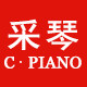采琴乐器钢琴厂家的LOGO