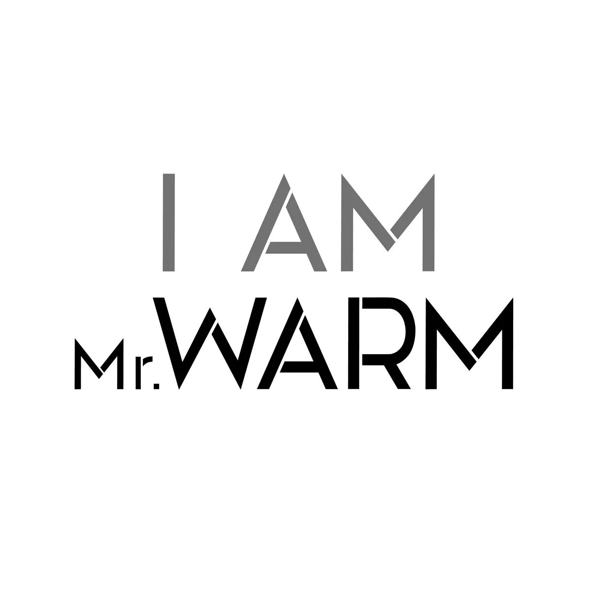 mrwarm暖小男美妆店的LOGO