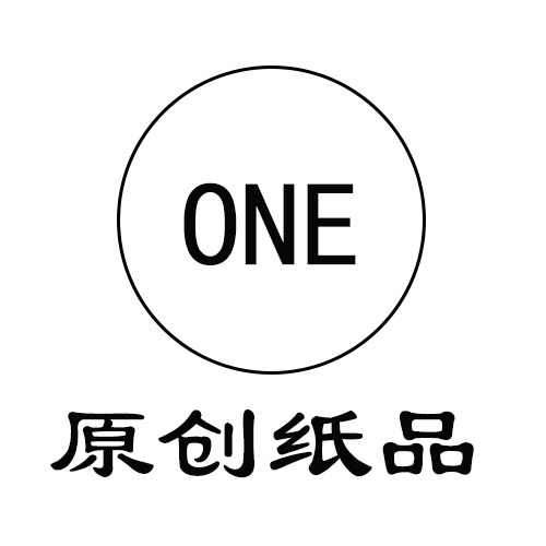ONE原创纸品的LOGO