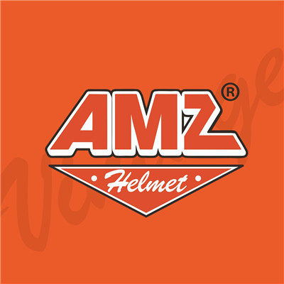 AMZ复古机车头盔的LOGO