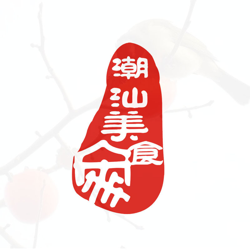 潮汕美食家地方特产店的LOGO