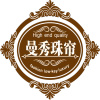 曼秀水晶珠帘的LOGO