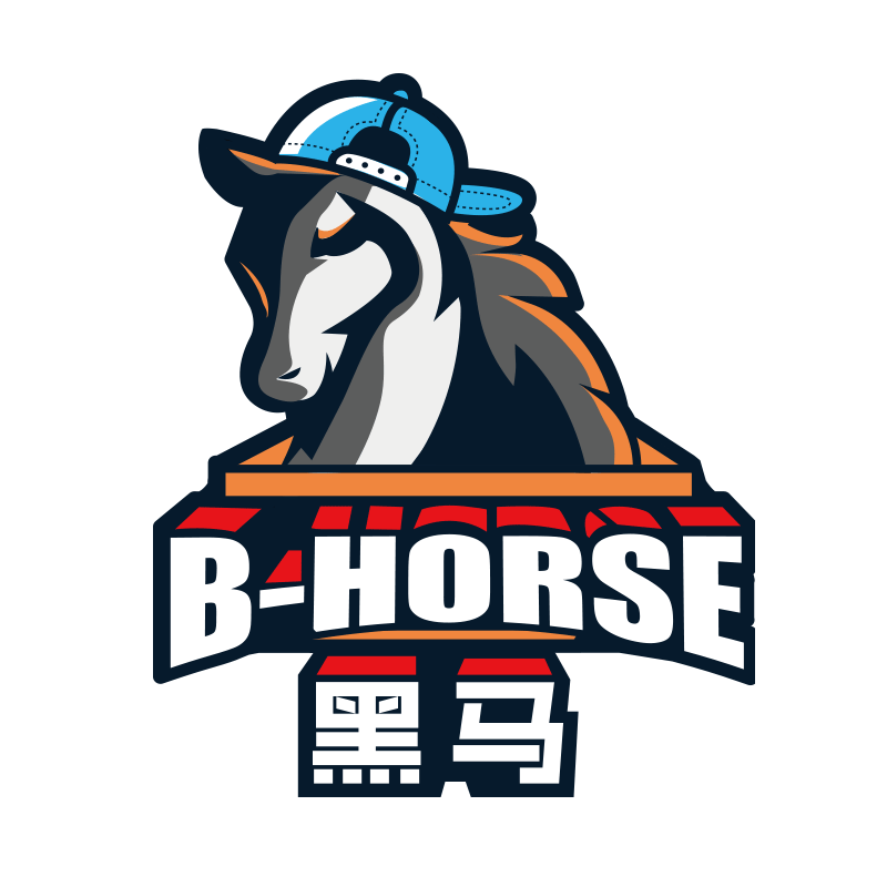 黑马正品运动折扣店的LOGO