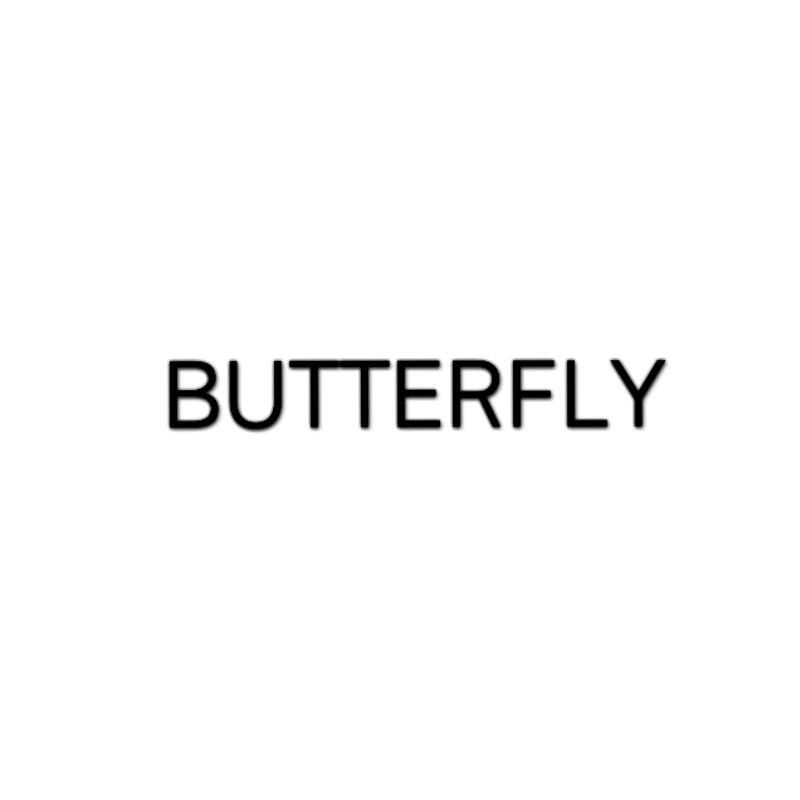 Butterfly国际彩妆美妆工具的LOGO