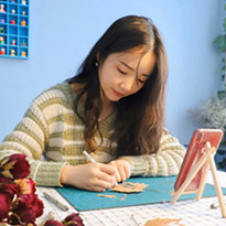 陈一露手工叶雕