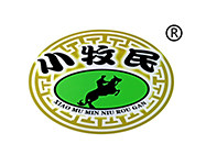小牧民牛肉干自营工厂店的LOGO