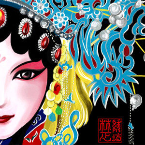 楚绣坊儿童新年装的LOGO