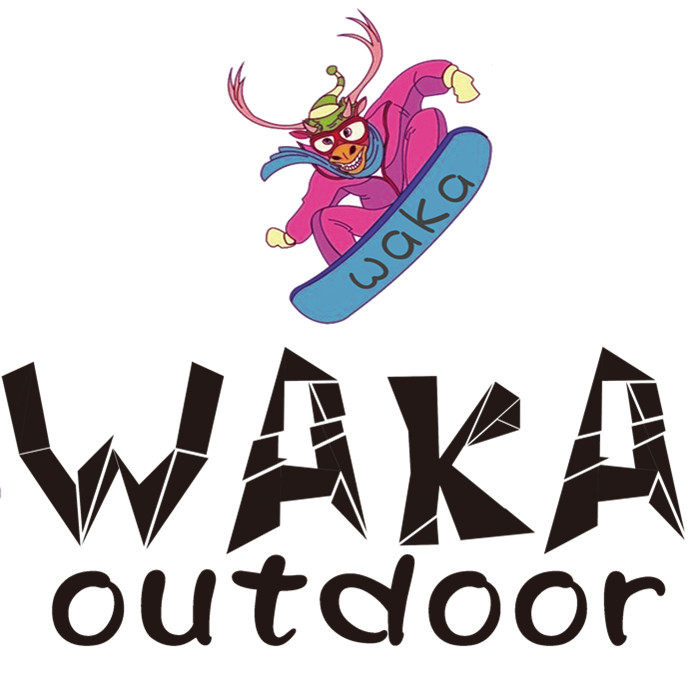 WaKa哇咔户外雪具店的LOGO