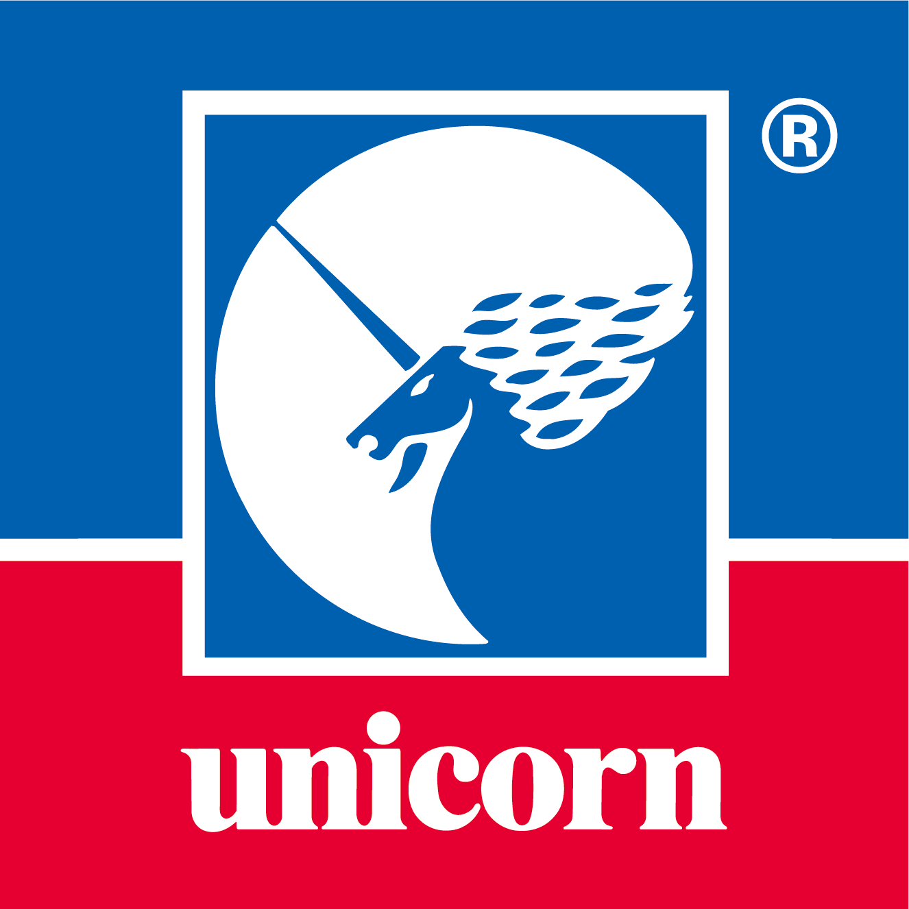 unicorn独角兽飞镖中国zong代理的LOGO