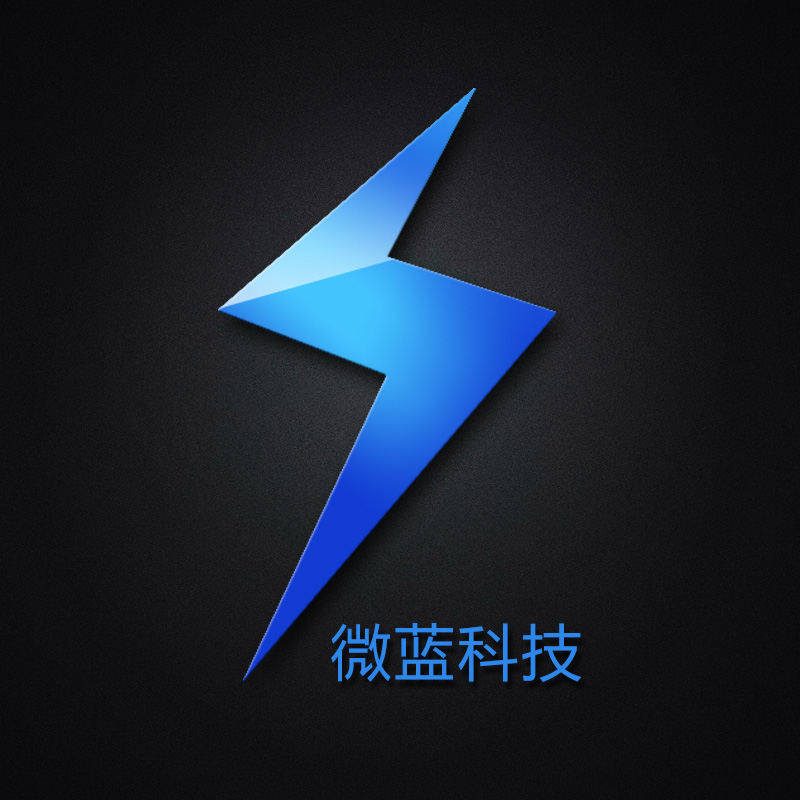 微蓝笔记本电脑维修的LOGO