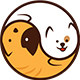 乐乐宠宠物的LOGO