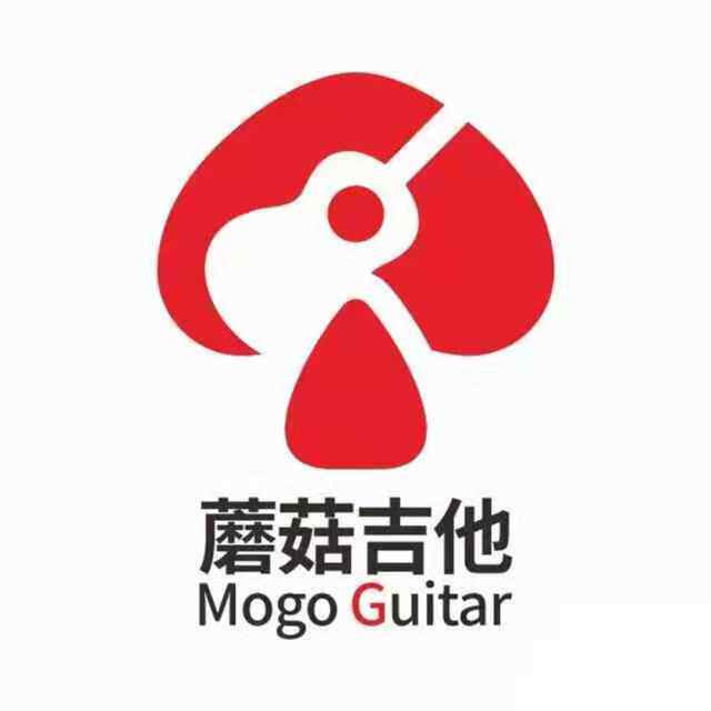 深圳蘑菇吉他琴行的LOGO