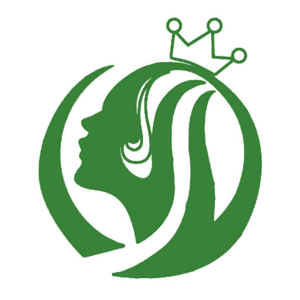 娜兰丝纯植物染护发中心的LOGO