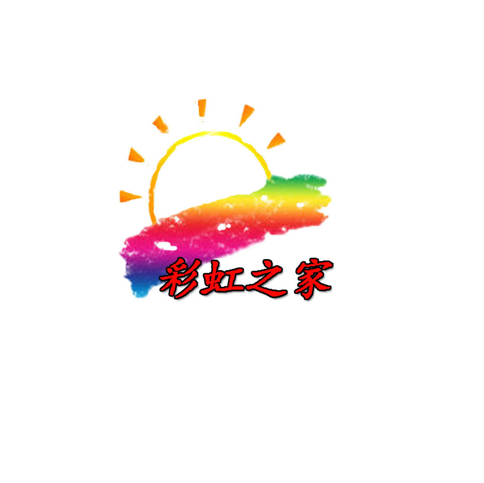 八色彩虹园艺的LOGO