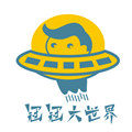 冠冠大世界 冠模卡通动漫玩具店的LOGO