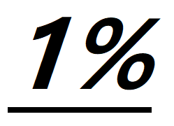 1％百分之一日用品