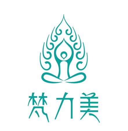 梵力美瑜伽精品店的LOGO