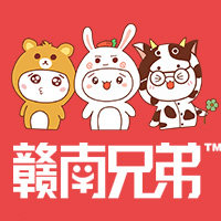赣南兄弟江西特产店的LOGO