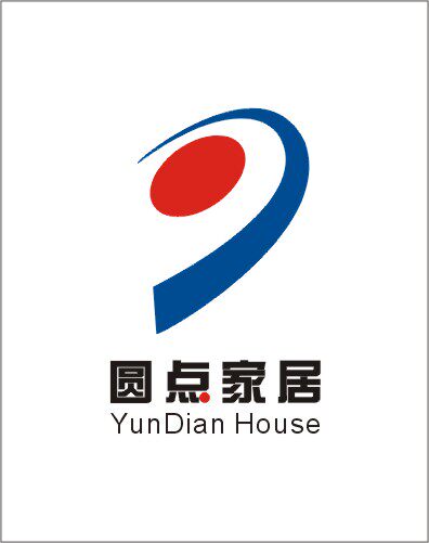 厦门鑫圆点全屋定制家具体验店的LOGO