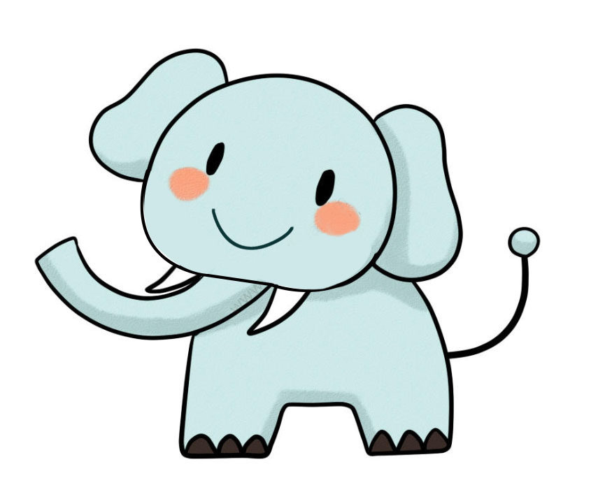 蜡笔小象的LOGO