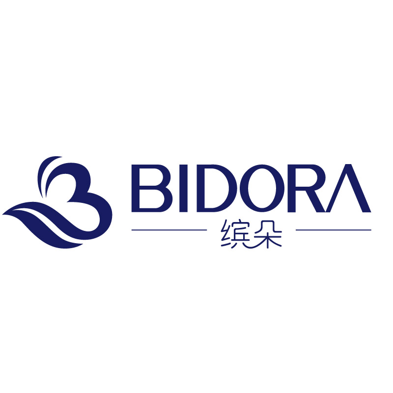 缤朵羽绒家纺13年老店的LOGO