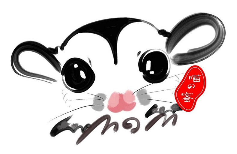 喵哒蜜专业蜜袋鼯主粮的LOGO