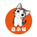 萌小猫休闲食品的LOGO