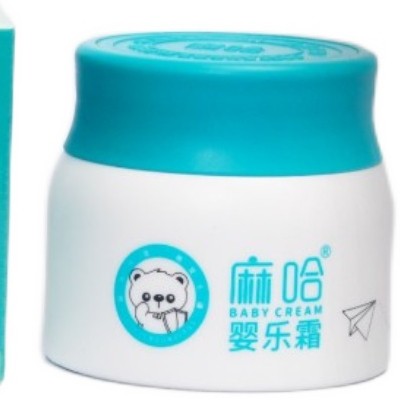 麻哈婴乐霜母婴店的LOGO