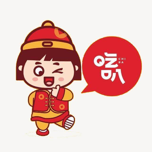 吃叭全球甄选美食的LOGO