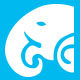 小象 纺织的LOGO